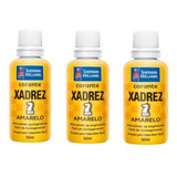 Kit C/3 Corantes Líquido - Xadrez 50ml. Escolha Sua Cor!