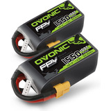 2 Baterias 4s Lipo 100c 1550mah 14.8v Con Conector Xt60 