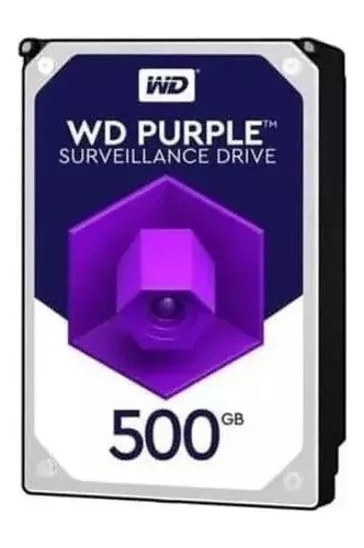 Hd 500gb Purple Intelbras Dvr + Garantia 1 Ano