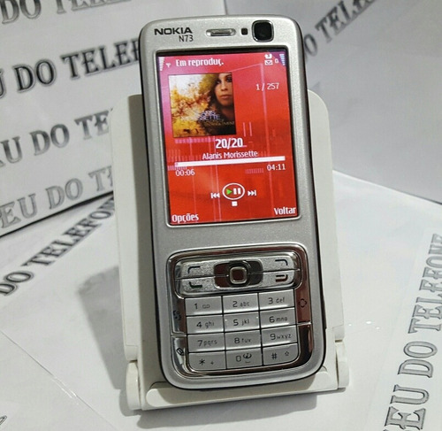 Celular Nokia N73 3g Turbo Som Alto Reliquia Antigo De Chip 
