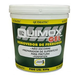 Quimox Gel Não Escorre Removedor De Ferrugem Em Gel 850g