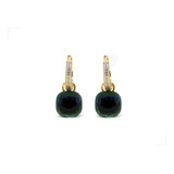 Aretes Nudo Plata 1ra Ley 925/18k Gold Plating Moldavita