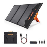 Trenkyo Panel Solar Portatil De 100 W, Cargador Monocristali