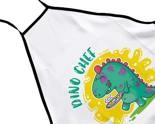 Delantal Cocina Dino Para Niños