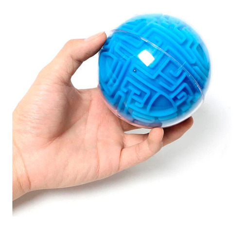Esfera Laberinto 3d Bola 10 Cm Equilibrio Puzzle Destreza 