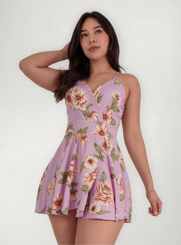 Jumper Vestido Falda Short Mujer Dama Casual  | Envío gratis