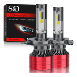 Kit De Faros Led H4 H13 9004 9007 40000lm Alta Y Baja