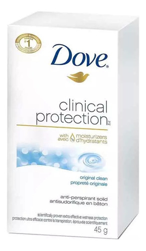 Dove Clinical Desodorante En Crema Original 48gr