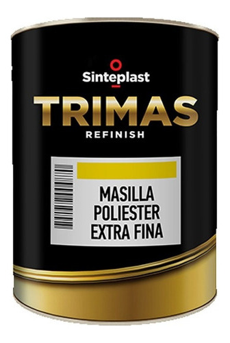 Masilla Poliester Extra Fina 4k Trimas Sinteplast Mm