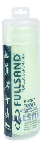 Fullsand Toalla Deportiva Super Absorbente Color Verde Liso