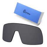 Lente Polarizada P/ Oakley Sutro Oo9406 Preta Stealth Black