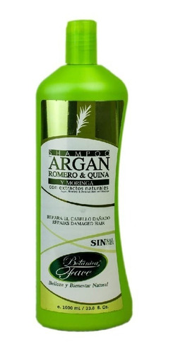 Shampoo Argán, Romero, Quina - mL a $34