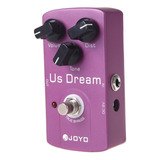 Joyo Jf-34 Distorção Guitarra Efeito Pedal Verdadeiro Bypa