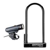 Candado Para Bicicleta Keeper Ls + Luz Street 150