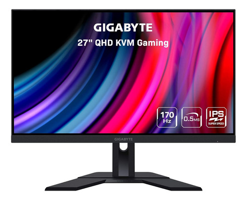 Monitor Gigabyte M27q 27 Pulgadas 70 Hz 1440p -kvm, Pantalla