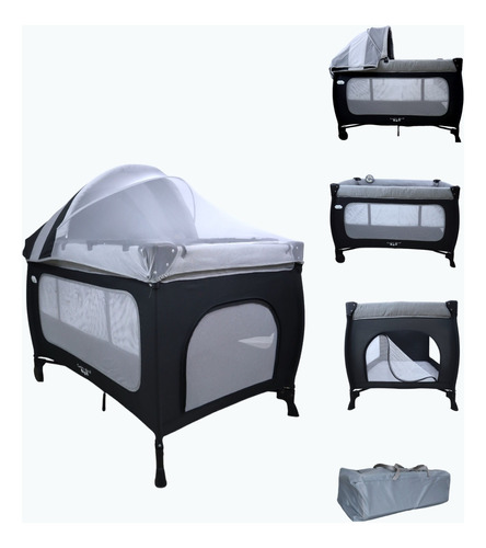 Cuna Corral Bebe Multifunción Plegable Ts002