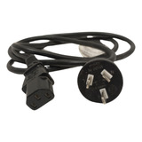 Cable Corriente Power Interlock 3 Patas Monitor O Pc Nuevo