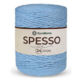 Barbante Spesso 24 Fios - Azul Bebe Euroroma - 1kg | Crochê