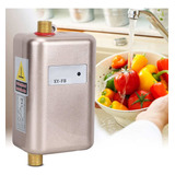 Mini Calentador De Agua Instantáneo Gold Home Kitchen
