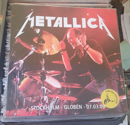 Lp Metallica - Stockholm 2009 (amarelo Mostarda) Importado!