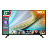 Smart Tv Pantalla 32 Pulgadas Android Tv Gell Hd Television
