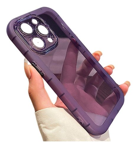 Funda Para iPhone Transparente De Uso Rudo Antigolpes