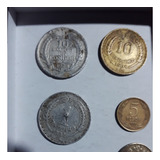 Lote 6 Monedas Republica De Chile