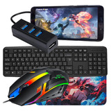 Kit Gamer Mobilador Barato Teclado + Mouse Promoção Especial