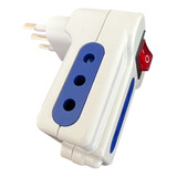 Adaptador De Enchufe Triple Tomacorriente Con Interruptor