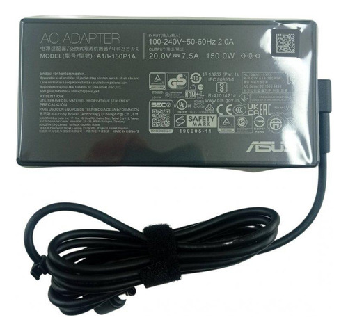 Fonte Notebook Asus 20v 7.5a 150w Plug 3.0x4.5mm A18-150p1a