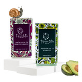 Kit2 Jabones Facial De Aguacate+jabon Facial Baba De Caracol