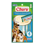 Inaba Ciao Churu Pollo Y Queso - Snack Premio Perro- 4 Tubos