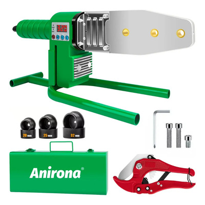 Termofusora Kit 1000w Para Ppr Con 3 Dados Anirona Aa932 Pro | Meses sin interés