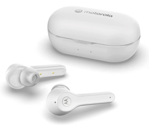 Audífonos Bluetooth Motorola Moto Buds 085 Tws Color Blanco