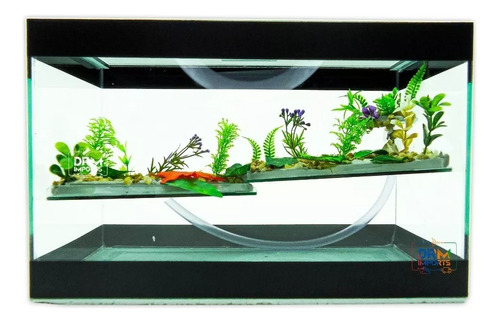 Aquário Terrário 45x21x28cm Grande Enorme Tartarugas Peixes 