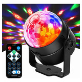 Bola De Luz Led Rgb Con Control Remoto Para Discoteca Party