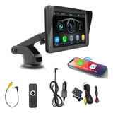 Autoestereo 7pul Portatil Compatible Car-play Andoid Cámara