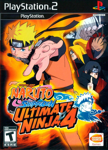 Naruto Shippuden Ultimate Ninja 4 Ps2 Juego Fisico Play 2