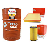 Cambio Aceite Total 5w30 8l + Kit Filtros Vw Amarok 2.0 Td
