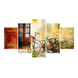 Cuadros Decorativos Moderno Bicicleta Para Sala Habitación 