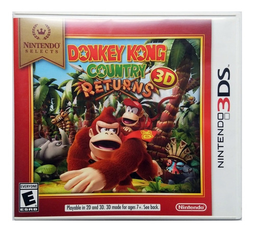 Donkey Kong Returns 2ds 3ds