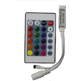 Controlador Rgb Control Remoto Ir 24 Botones Tira Led 