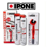 Kit Ipone Limpieza Lubricante Transmision Cadena Road  !!!