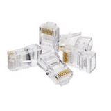 Conector Rj45 Cat6 100 Unidades