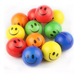 Pack 12x Mini Pelota Anti Stress Emoji