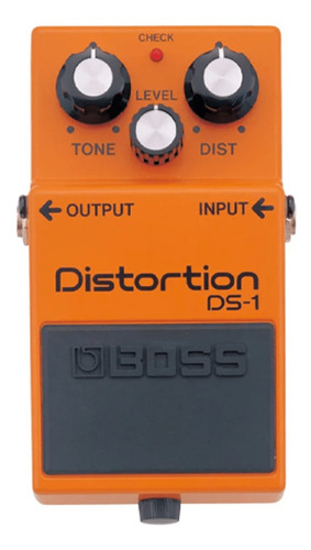 Pedal De Efeito Boss Ds-1 Distorção Ds1 P/ Guitarra + Nf