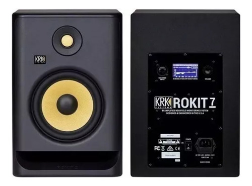 Par Monitores Krk Rokit 7 Rp7 G4 Loja Planeta Play Music