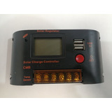 Controlador D Carga Ener Solar 30a 12 -24 Vdc Lcd Usb