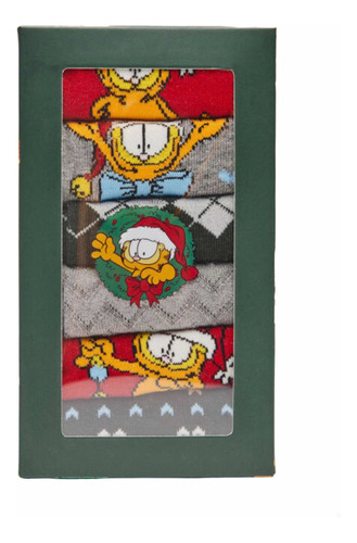 Pack 6 Calcetines Garfield Mujer Ws