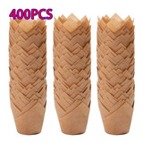 400pcs Mini Tulipa Copos De Cozimento Forros De Cupcake Para